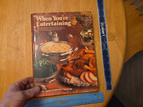 When you entertaining by - when, you're
