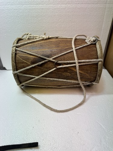 Vintage wooden drum - drum, dholak