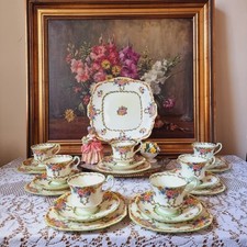 Vintage Paragon Hand Painted Part Tea Set