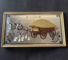 Vintage 1970s Picture Mirror