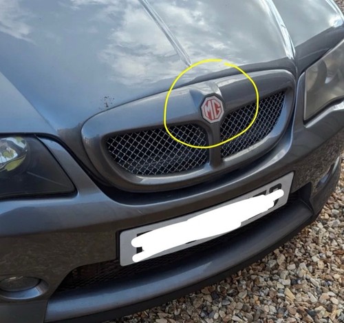 Grill boot badge octagon - mg,