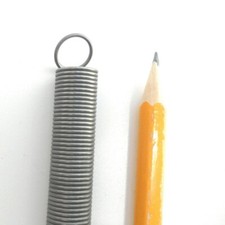 UK 11.1mm od Stainless/Carbon Tension Expansion springs upto 600mm long next day