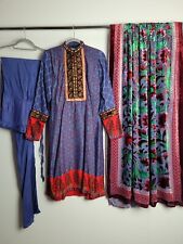 Ladies Salwar Kameez Suit Size 12 14 Stitched From Gul Ahmed Fabric