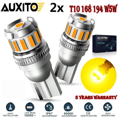 Yellow t10 led side - yellow,