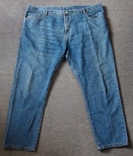 Blue Circle Straight Leg Blue Denim Jeans Size 50R - 50" Waist 32" Leg