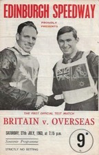 Britain v Overseas First Test