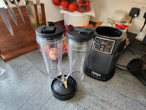 Ninja blender with - with,