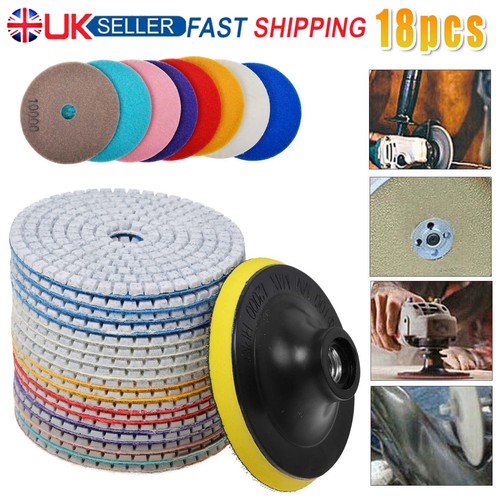 18pcs diamond polishing pad - 18pcs,