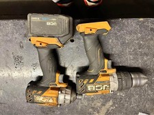 jcb drill used set with battery