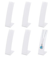 6 Pcs Acrylic Necklace Holder