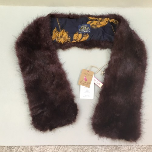 Joules women faux fur wine - women’s,