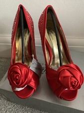 Occasions Casandra red satin