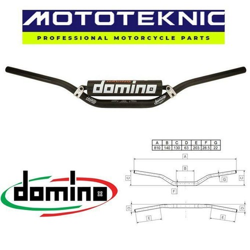 Domino black hrb medium - hrb,