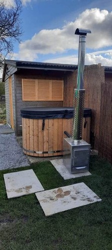 Fiberglass wooden hot tub - fiberglass, 2