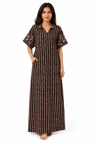 Indian night dress - night, cotton