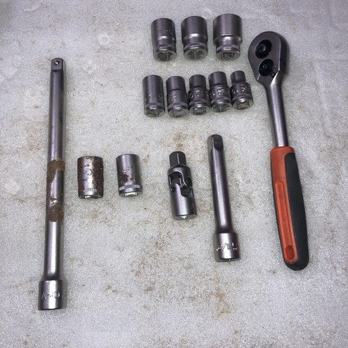 Bahco socket set piece 2 - piece, 1/2"