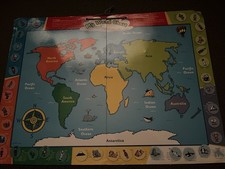 ELC Play educational Magnetic World Map chart
