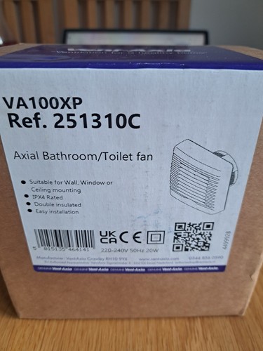 Vent axia va100xp - axia, extractor