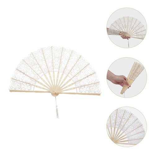 Elegant bamboo folding fan - elegant,