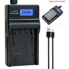 LCD Battery Charger for Sony DCR-SR190E DCR-SR33 DCR-HC19E DCR-DVD92E DCR-DVD108
