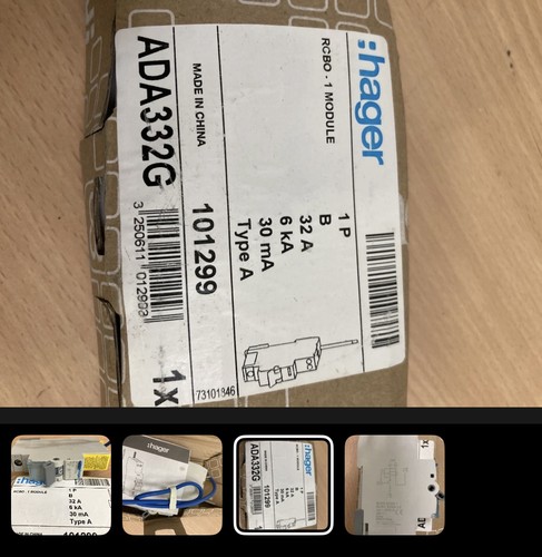 Hager ada332g rcbo - hager, b