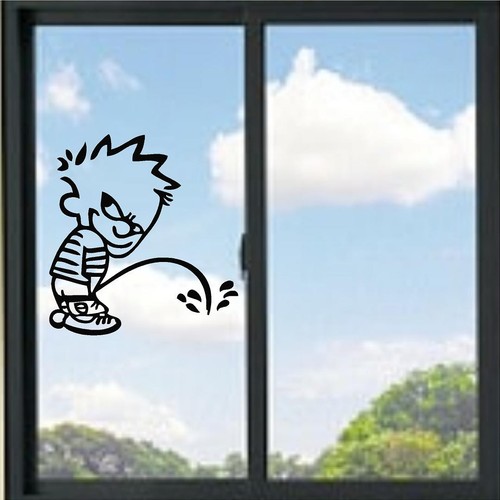 Calvin peeing - peeing,
