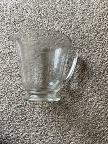 Vintage 1930s footed glass - vintage,