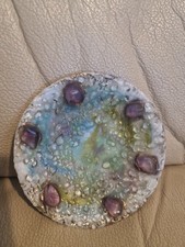 Enamelled plate from Limoges