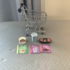 Marks And Spencer’s M&S Little Shop 2 Shopping Trolley And Three Food Items