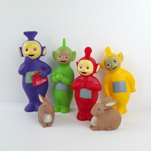 Teletubbies 1996 vinyl bath - 1996,