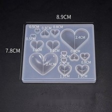 Silicone Heart Molds For