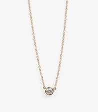 Tiffany & Co. 0.18ct 18ct Yellow Gold Diamond by the Yard Pendant