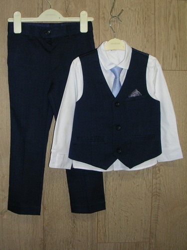 Monsoon boys navy trousers - boys,