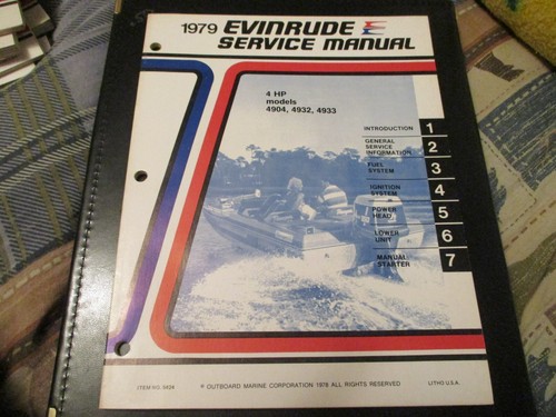 1979 evinrude 4904 4932 - hp,