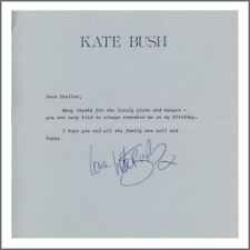Kate Bush 1984 Signed Letter (UK)