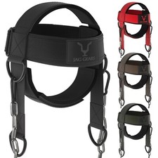 Head Harness Neck Trainer Exercise Training Builder Weight Lifting Adjustable