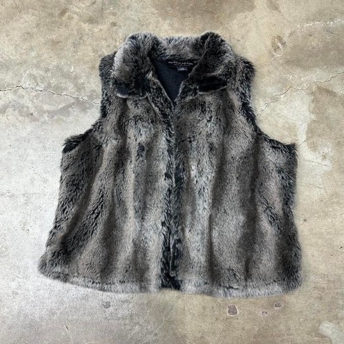 Vintage y2k beautiful faux fur - vintage,