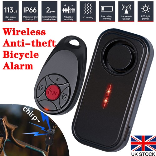 Loud 113db wireless bike - loud,