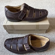 Mens Clarks Leather Summer