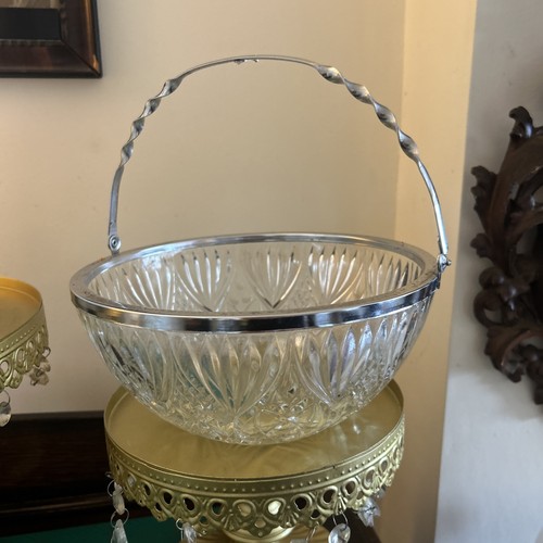 Vintage glass trifle - glass, trifle/fruit