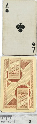 Vintage playing card wills - card,