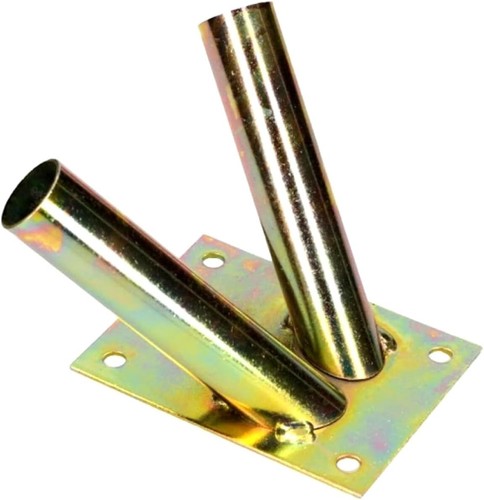 Double flag pole - pole, holder