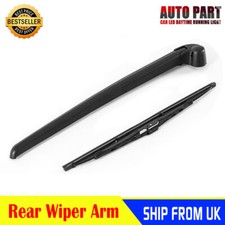 Rear Windscreen Wiper Arm Blade Kit Window For Audi A3 8P Hatchback 2003-2012