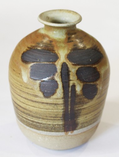Conwy studio pottery vase - conwy,