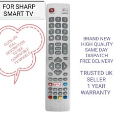 Sharp aquos smart remote - sharp,