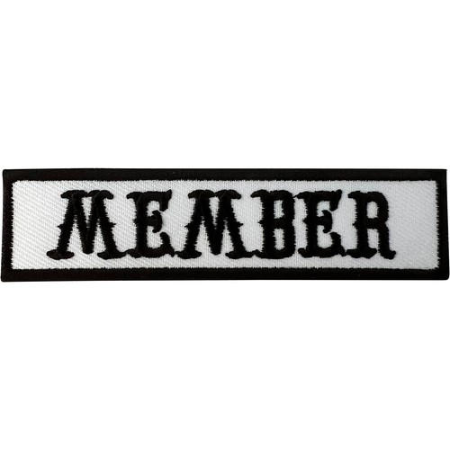 Member patch iron - iron, on