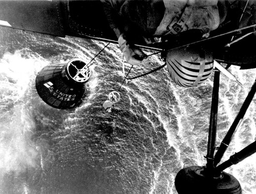 Marine helicopter attempting