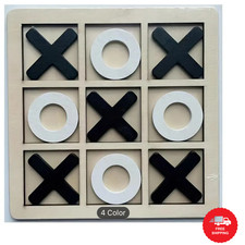 Wooden Noughts And Crosses /