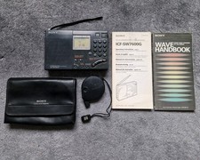 Sony ICF-SW7600G Portable FM/AM/SW/MW/LW SYNC LOCK SSB World Band Receiver