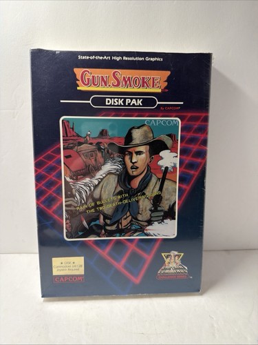 Gunsmoke disk pak commodore - gunsmoke,